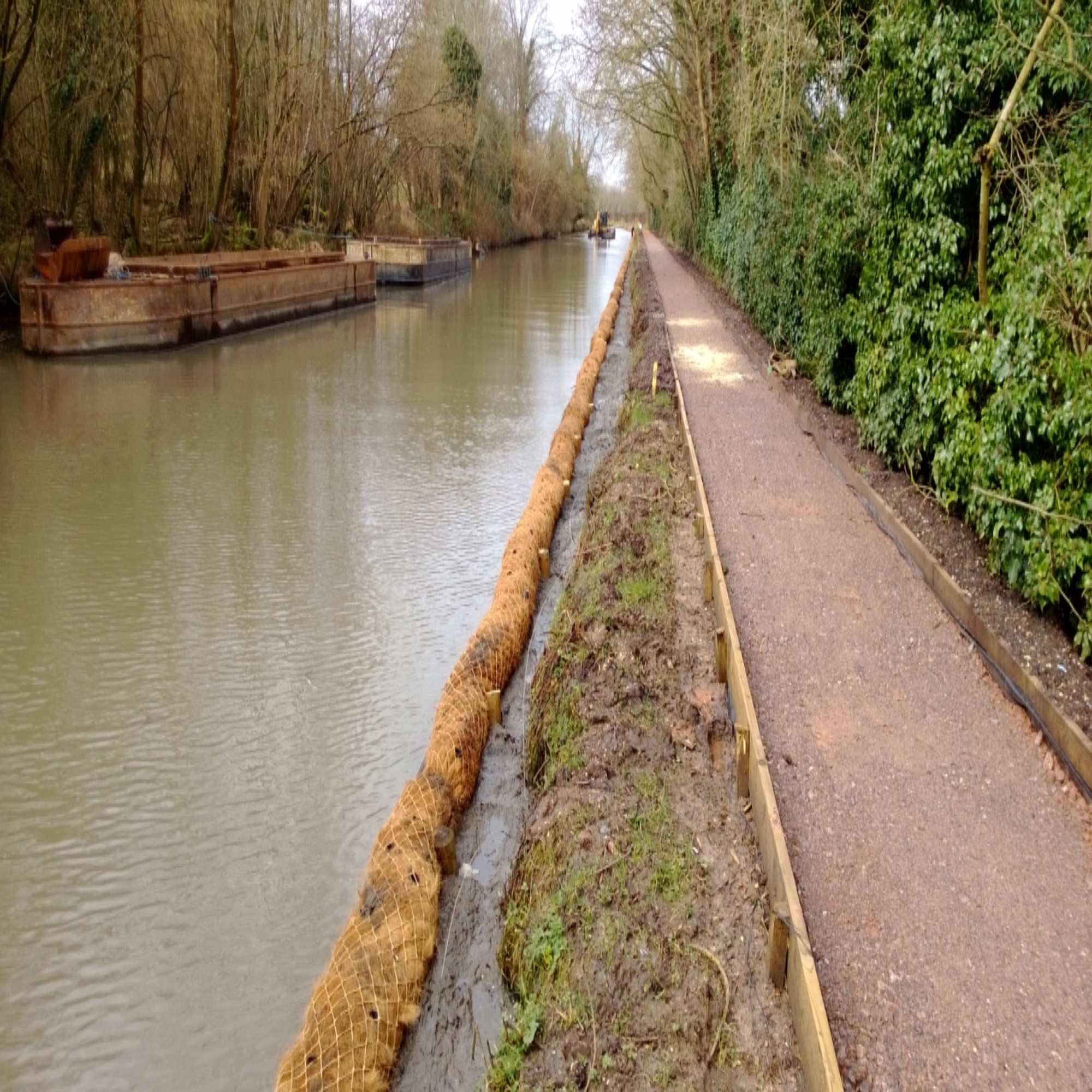 Coir Geotextiles & Bio-Logs